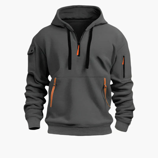 Men´s Hoodie with Zippered Pockets