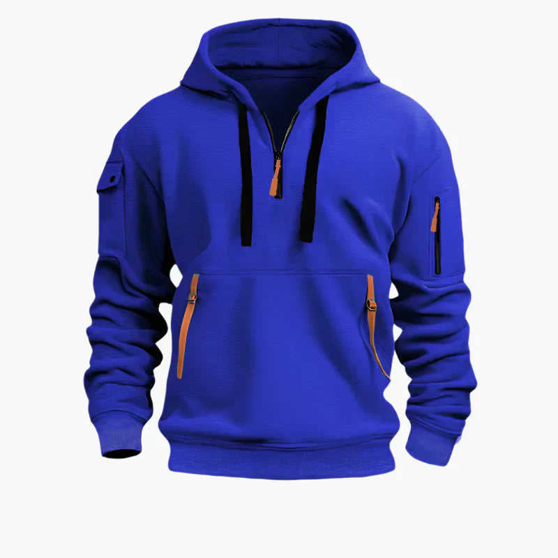 Men´s Hoodie with Zippered Pockets