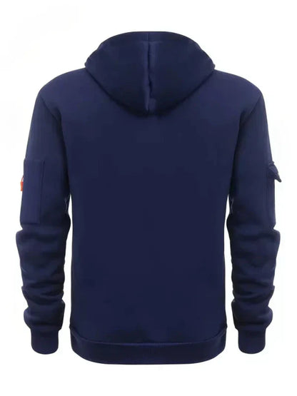 Men´s Hoodie with Zippered Pockets